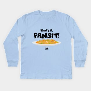 That's It Pansit! Tikim 2019 Fun Run T-Shirt Kids Long Sleeve T-Shirt